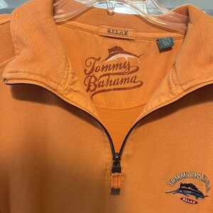 Tommy Bahama Relaxed Fit Orange Pullover